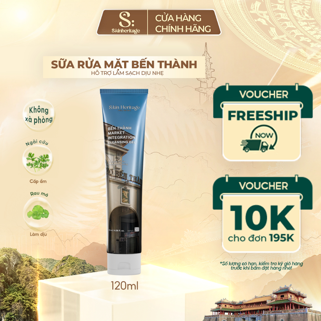 Sữa Rửa Mặt Không Xà Phòng - Hình ảnh thực tế