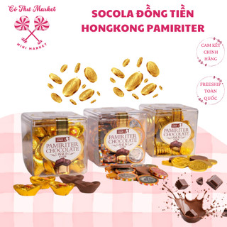 Socola Đồng Xu Thỏi Vàng Pamiriter Đài Loan Hộp 200g - CÔ THƯ MARKET