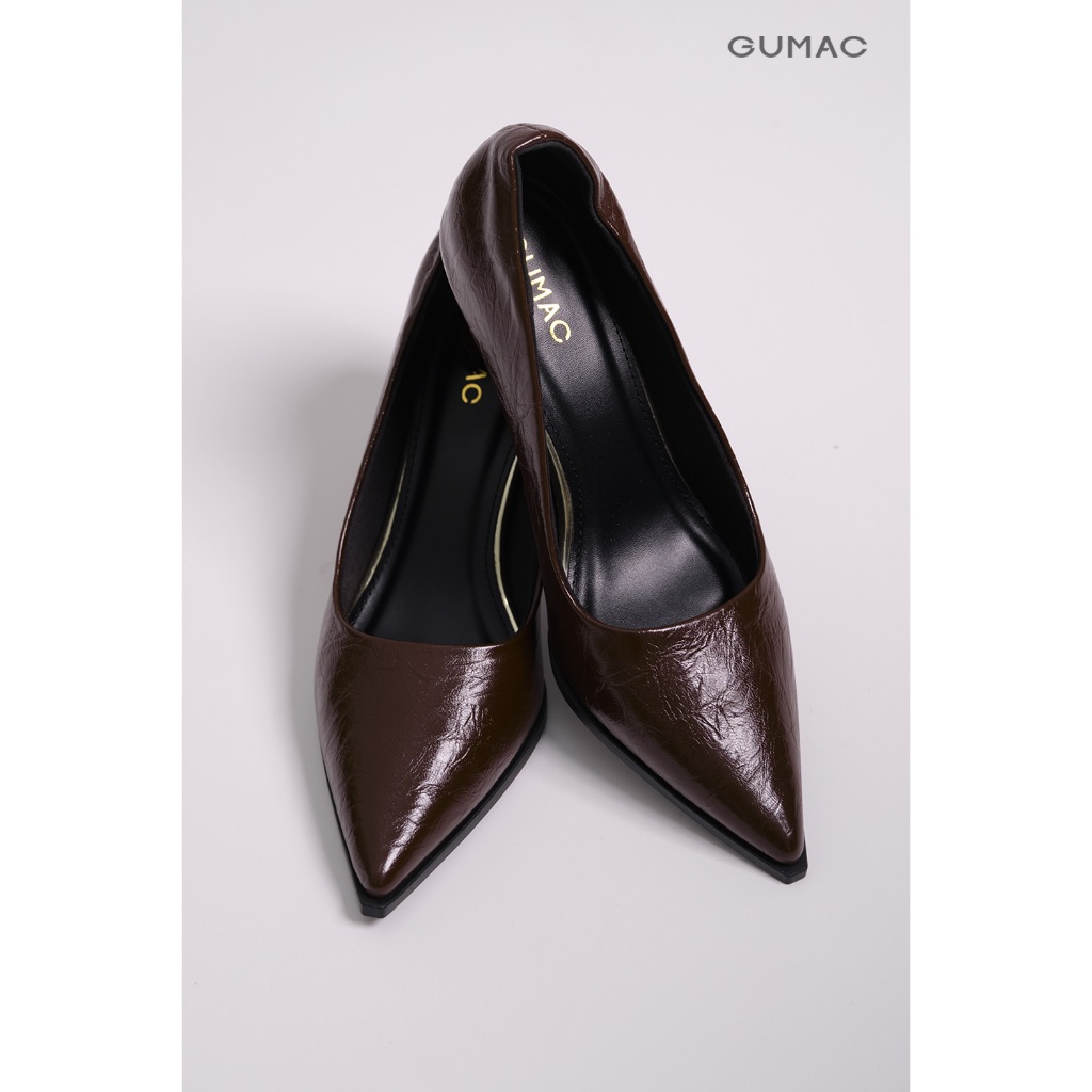 Giày Cao Gót Nữ GUMAC Thiết Kế Mũi Nhọn Thanh Lịch GF04042