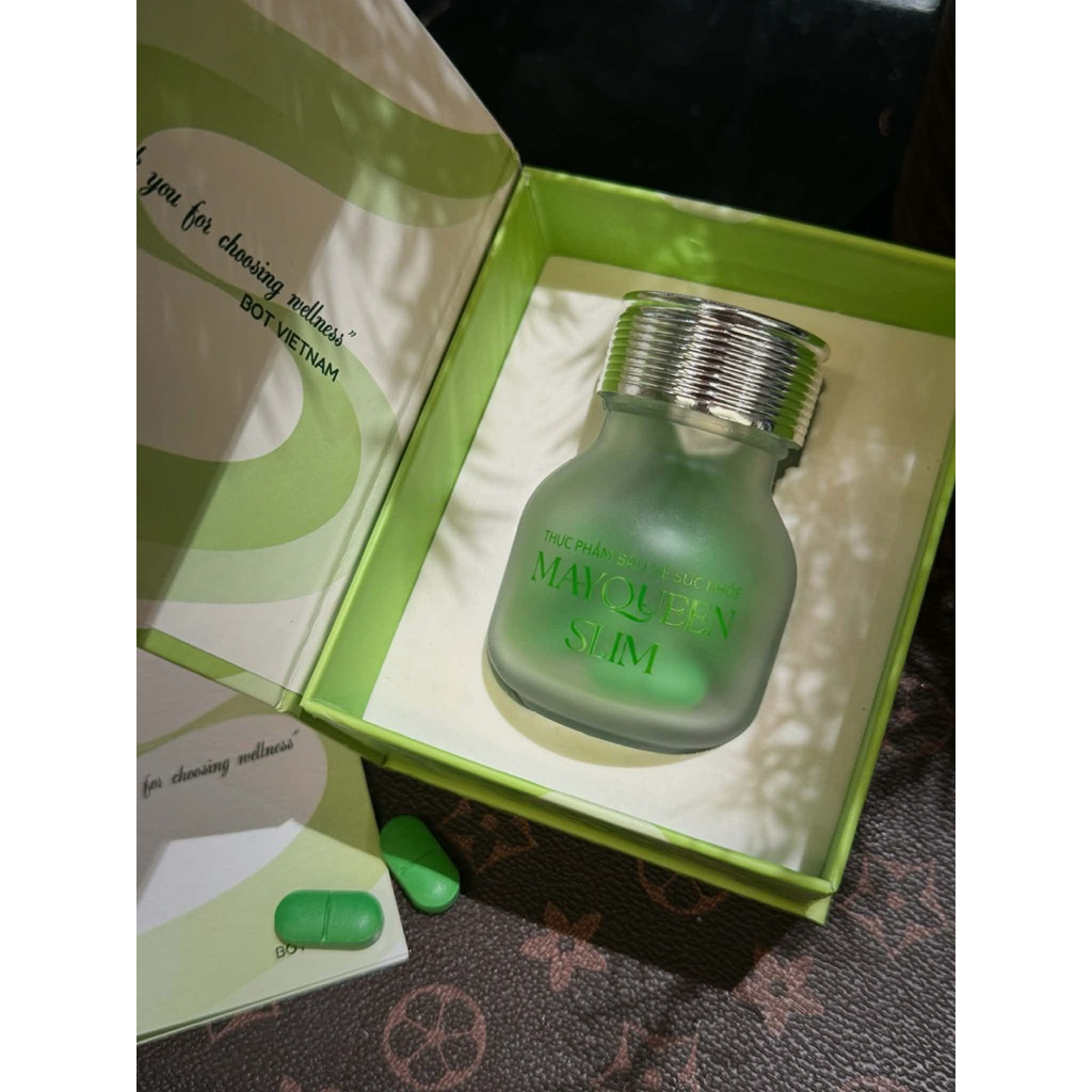 MAYQUEEN SLIM - Thực Phẩm Bảo Vệ Sức Khoẻ B.O.T Chính Hãng (Hộp 30 Viên) - Tường Vy Beauty