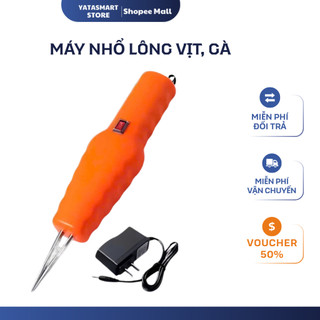 Máy nhổ lông vịt cầm tay YATASMART vặt lông măng tích điện chống nước cao cấp  BH 6TH