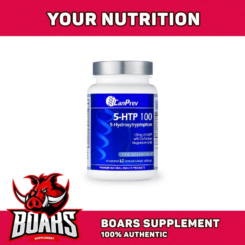 CanPrev 5-HTP 100mg – Hỗ Trợ Thư Giãn & Ngủ Sâu