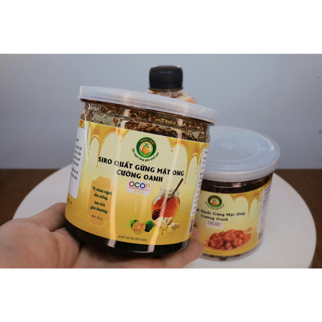 Combo Quất Gừng Mật Ong OCOP 3 – Nhà Làm VietGAP