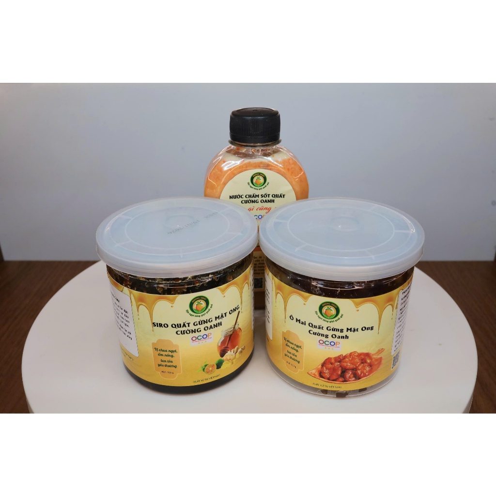 Combo Quất Gừng Mật Ong OCOP 3 – Nhà Làm VietGAP