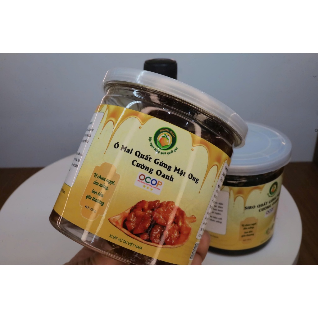 Combo Quất Gừng Mật Ong OCOP 3 – Nhà Làm VietGAP