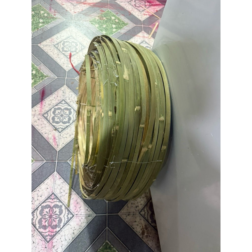 cuộn 10 phên cật tre uốn dẻo trang trí