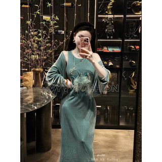 Sét nhung áo choàng và váy siêu xinh 💯💝đi CHƠI, đi LÀM ,đi du lịch sang chảnh, xinh XINH đẹp