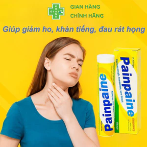 Viên ngậm giúp giảm đau rát họng, ho, khàn tiếng Painpain (Tube 24 viên)