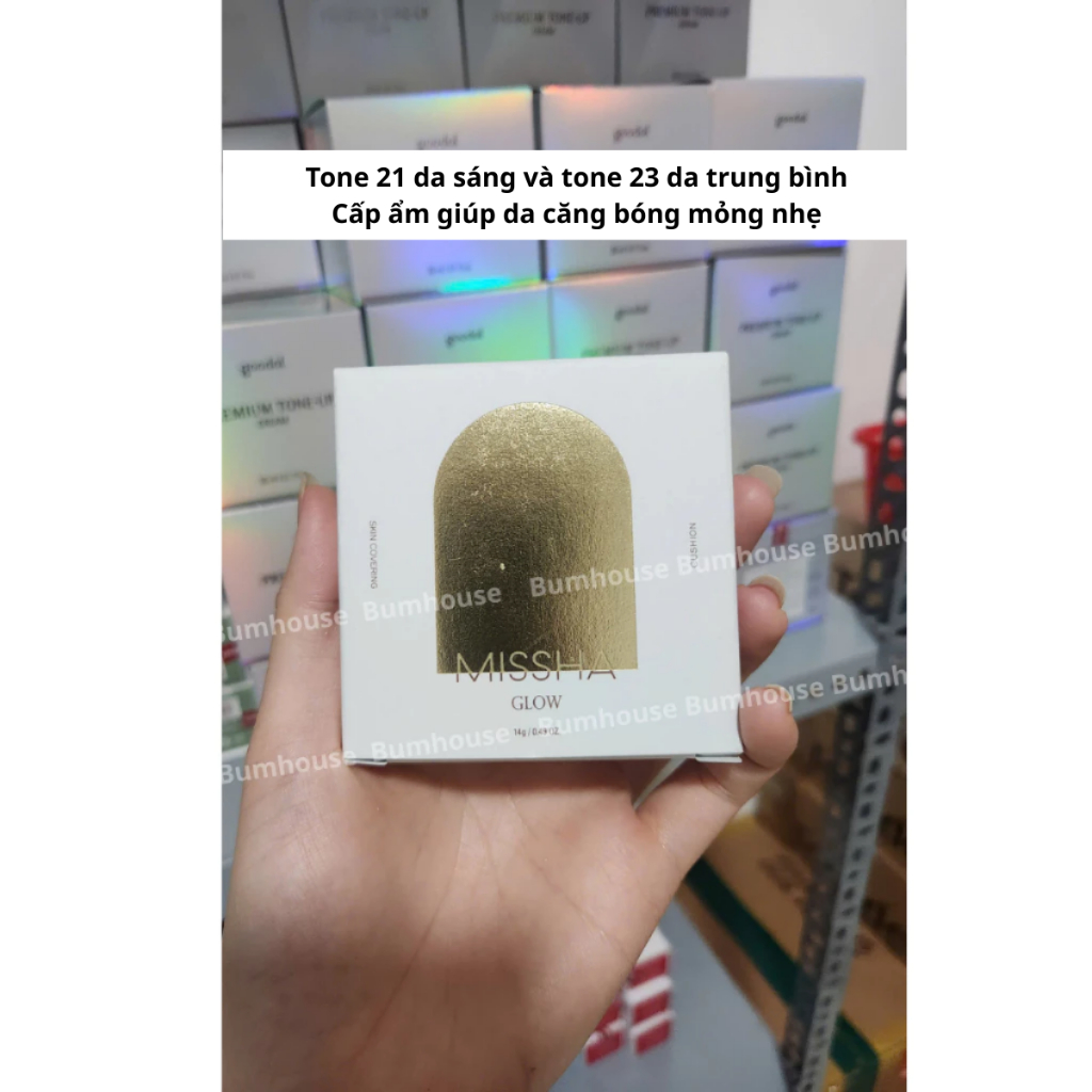Phấn nước trang điểm Missha Velvet/Lasting/Glow/Stay Cushion SPF50+ PA+++ 14g/ 15g