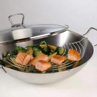 [TRẢ GÓP 0%] Bộ nồi lẩu và xửng hấp Fissler Nanjing 36cm chính hãng - BH 24 tháng