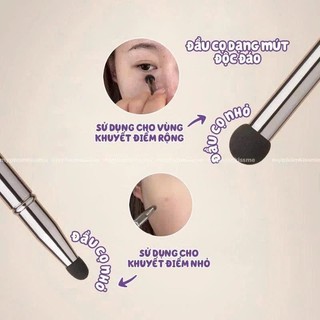 Bộ cọ che khuyết điểm Amortals set cọ AMORTALS hai đầu tròn che khuyết điểm - Kosmi Beauty