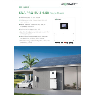 Biến Tần LuxPower Hybrid SNA PRO 6.5K | Hòa Lưới Bám Tải Độc Lập Lưu Trữ  | PTH GROUP | BH 6 Năm