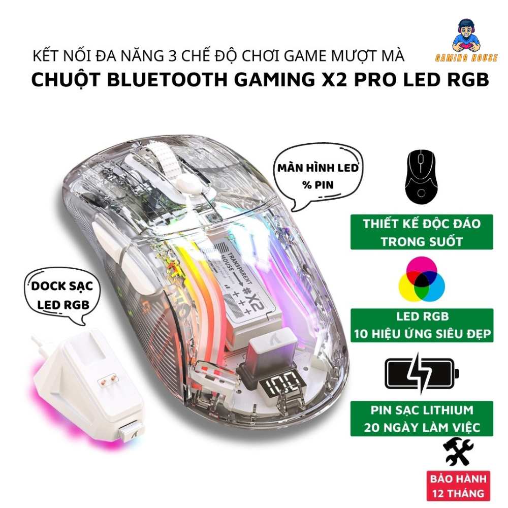 Chuột không dây Ziyou X2 Pro