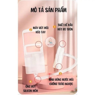 Hút mũi nasal cho bé yêu