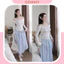 Váy nữ dáng dài, set váy dài nàng thơ 3 món, set váy nữ xinh sang chảnh dễ thương, chất cotton đẹp mềm mát - GEMMY