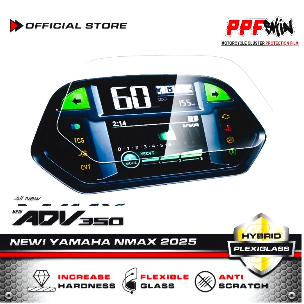 PPF Yamaha NMAX Turbo / Neo / Neo S / Techmax NMax 155 2026, XMax 300 2026 ,PPF dán bảo vệ đồng hồ xe