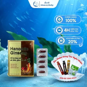 Viên Uống Hanomin Ginseng Nhân Sâm Đông Trùng Hạ Thảo - Bồi Bổ Sức Khỏe, Giảm Mệt Mỏi, Suy Nhược