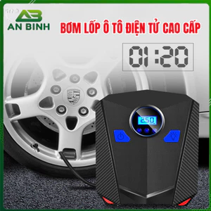 Bơm Lốp Ô Tô Cao Cấp, Bơm Lốp Xe Hơi 12V Điện Tử Tự Động Ngắt Bảo Hành 6 Tháng - An Bình Auto