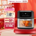 Nồi chiên không dầu 16L FUJIHOME Công suất 2100W, Lò Nướng Mini cảm ứng 3D menu 8 chế độ nấu sẵn quay gà nguyên con — ảnh 1