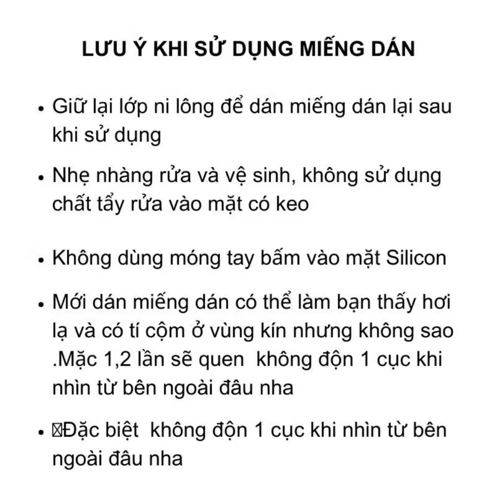 Miếng dán Silicon Che Điểm V Quemeo - Chống lộ vùng bikini . Hỏa tốc giao hàng dùng được cho Legging Tập Gym