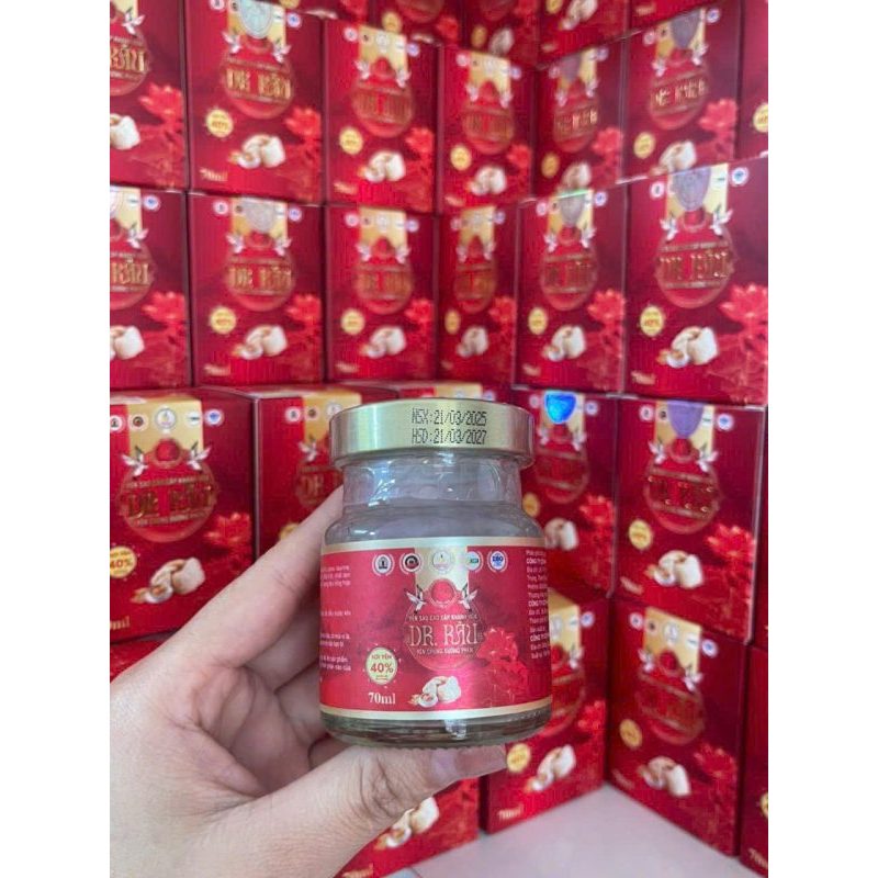 Yến Sào Cao cấp Khánh Hoà DR.RÂU Yến Chưng Đèn Phèn Món Quà Cao Cấp G58, G59