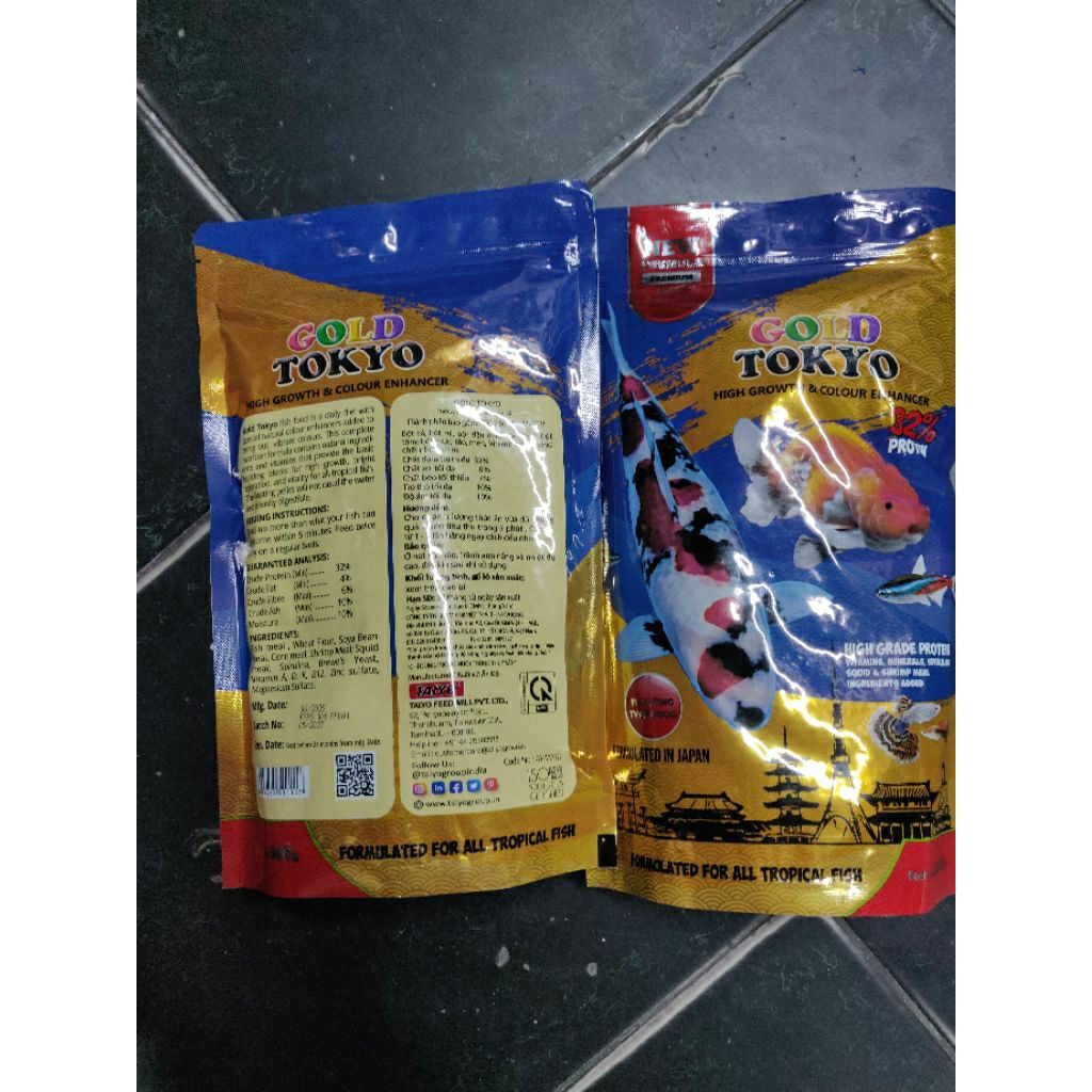 Thức ăn cho cá gold tokyo