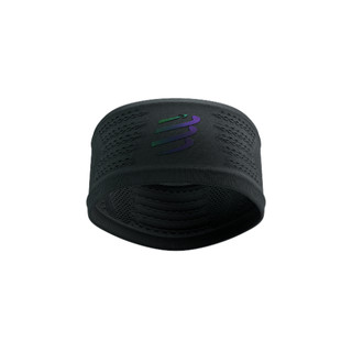 Băng đô thể thao Compressport Headband On/Off - Aurora Black/Aurora