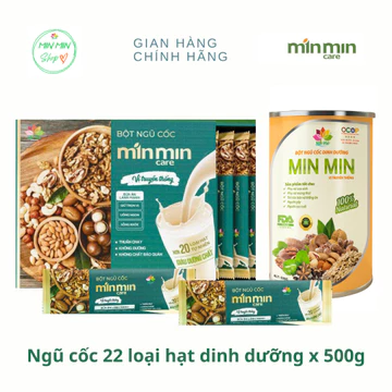 Ngũ cốc bầu, ngũ cốc lợi sữa Min Min 29 loại hạt - Ngũ cốc dinh dưỡng