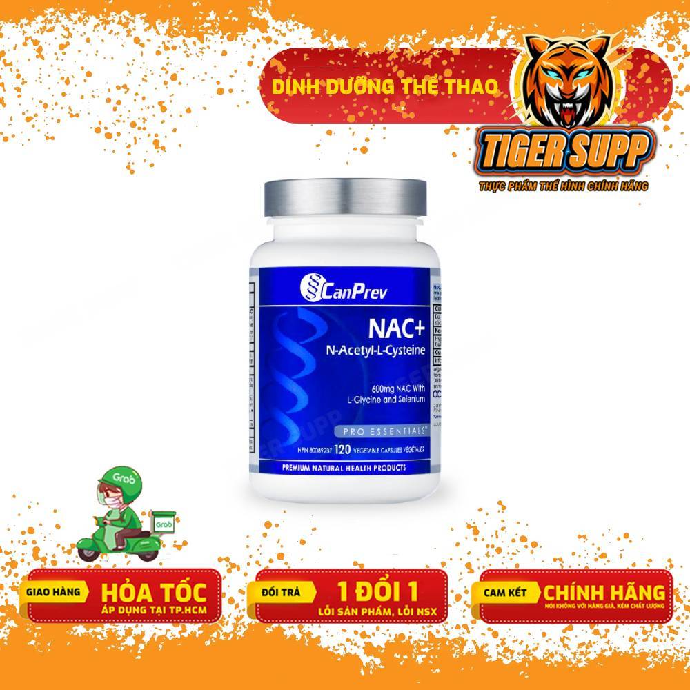 CanPrev NAC+ 600mg – Hỗ Trợ Cơ Thể Thải Độc