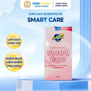 Dung Dịch Vệ Sinh Phụ Nữ SMART CARE Dịu Nhẹ, Kháng Khuẩn, Cân Bằng pH, Khử Mùi Hôi Từ Muối Điện Hoá G63