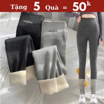 {TẶNG 5 QUÀ} QM088 Quần legging lót lông cừu nữ quần nỉ lót lông quần legging lót lông nữ quần giữ nhiệt lót lông