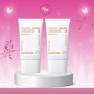 Kem Chống Nắng Cho Da Dầu Hỗn Hợp innisfree Long Lasting Sunscreen Ex SPF50+ PA++++ 60ml