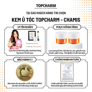 Kem Ủ Tóc, Mặt Nạ Ủ Tóc Phục Hồi Professional Salon Keratin & Collagen Topcharm 500ml (Phiên Bản Cải Tiến Cao Cấp)