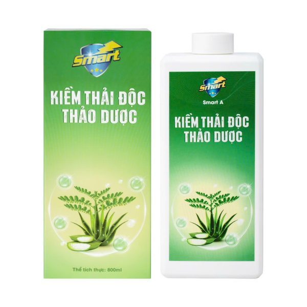 Kiềm Thải Độc Thảo Dược SMART A Lọ 800ml Hỗ Trợ Chống Oxi Hoá Tăng Cường Sức Khoẻ G64