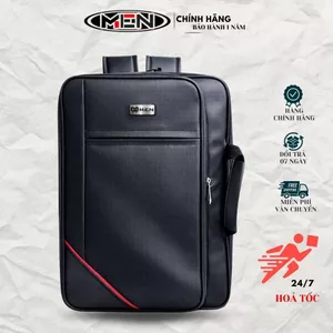 Cặp đa năng cao cấp cho học sinh cấp 1 đến cấp 2 Dù Xốp Thái viền chỉ xéo góc M.E.N