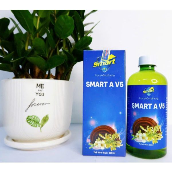 Nước Kiềm SMART A V5 Lọ 500ml Hỗ Trợ Chống Oxi Hoá Tăng Cường Sức Khoẻ G66