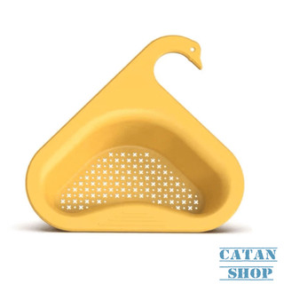 Khay Lọc Rác Bồn Rửa Bát Hình Mỏ Vịt Treo Bồn Rửa Tiện Lợi, Lọc Rác Mỏ Vịt Thiết Kế Lỗ Thoát Nước Ngăn Mùi Hôi