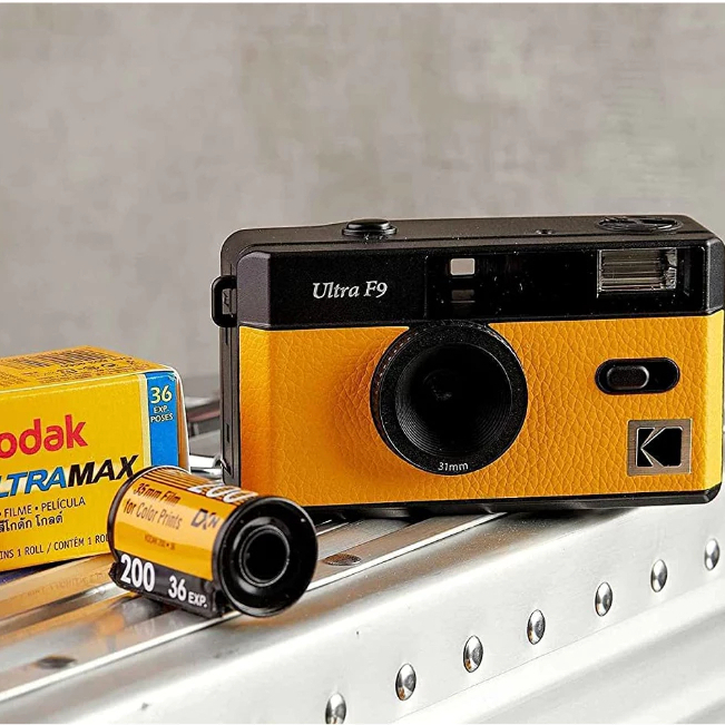 Máy Ảnh Film Camera Kodak Ultra F9 Bảo Hành 12 Tháng, Tích Hợp Flash, Màu Cổ Điển