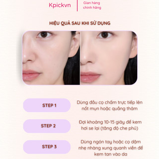 Kem Che Khuyết Điểm Twoedit [Dòng L.una x Daiso] Nội Địa Hàn Quốc - Che Phủ Cao, Mỏng Nhẹ (Đủ 3 Tone)