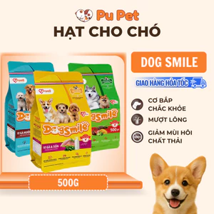 Thức ăn cho chó mọi lứa tuổi DogSmile gói 500G seal