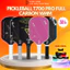 Vợt Pickleball T700 Pro Chính Hãng CHANLONG Full Carbon 16mm Mặt Nhám Cho Thi Đấu, Luyện Tập, Mới Chơi