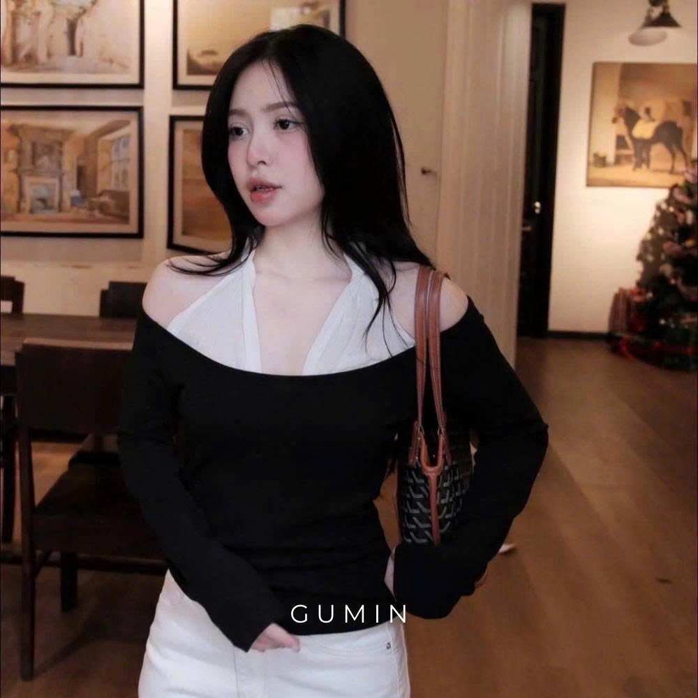 Quần jean loe GUMIN thiết kế quần dáng loe dài tôn dáng, quần jean nữ sang trọng thanh lịch cao cấp