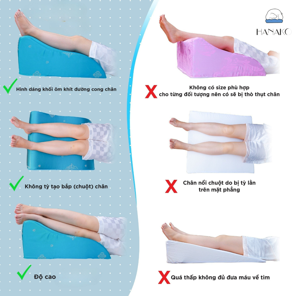 Chất lượng Gối kê chân hỗ trợ bà bầu