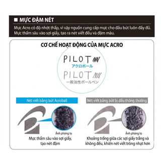 [MỚI VỀ] Bút Ký Cao Cấp Pilot Acro 1000/ Acro Drive - Vỏ Kim Loại, Mực Acro Ink Siêu Mượt, Ngòi 0.5/0.7mm
