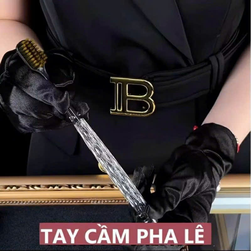 Bàn Chải Đánh Răng Pha Lê, Bàn Chải Lông Mềm Mịn Kiểu Dáng Sang Trọng