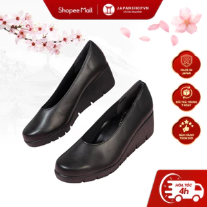 Giày Búp Bê Nữ Đế Xuồng KOSU K-21600 Dáng Sang Mang Nhẹ Cao 5,5cm, chống nước trơn trượt Nhật Bản