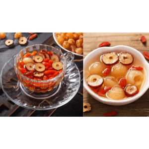 Combo 10 gói Trà táo đỏ mix kỷ tử, long nhãn JINDO - Trà Thảo Mộc Giúp Đẹp Da, Ngủ Ngon