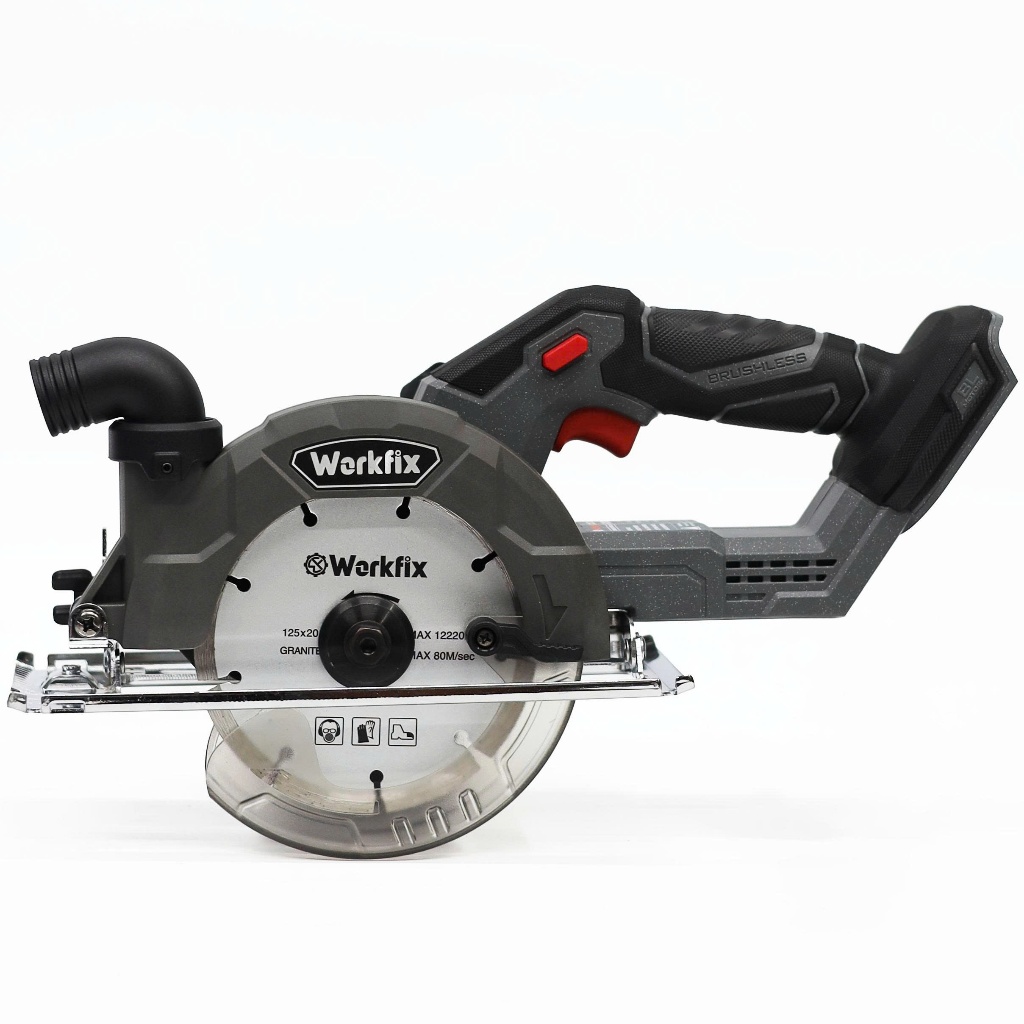 Máy Cắt Đĩa Đa Năng WORKFIX WF-CS150PRO, Tốc Độ 6800v/p, Không Than, Đường Kính Lưỡi Tối Đa 150mm