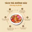 Trà gừng đường nâu mix thảo mộc thượng hạng JINDO gói 10g