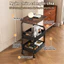 Thép Carbon Xe Đẩy Spa 3 Tầng Kệ Đựng Đồ Đa Năng Có Bánh Xe Khung Thép Cacbon Phòng Ngủ Cạnh Giường